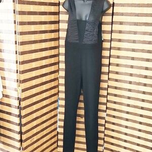 NWT!! Bebe catsuit zip back open back